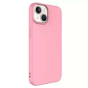 Microsonic Apple iPhone 15 Plus Kılıf Groovy Soft Rose Gold