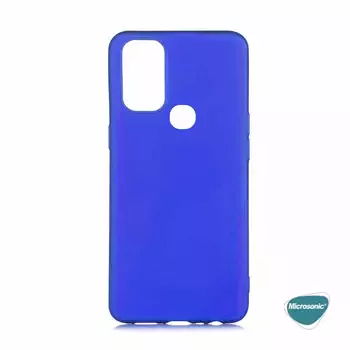 Microsonic Matte Silicone Infinix Smart 5 Kılıf Mavi