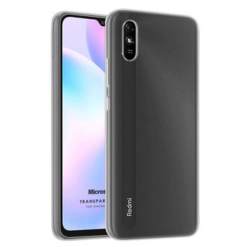 Microsonic Xiaomi Redmi 9A Kılıf Transparent Soft Şeffaf