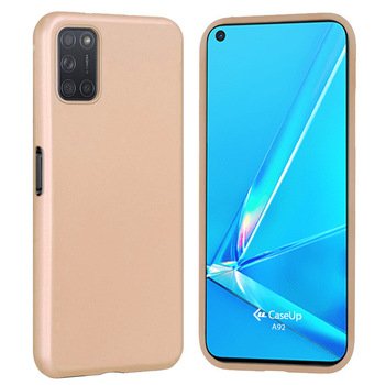 CaseUp Oppo A92 Kılıf Matte Surface Gold