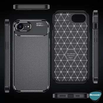 Microsonic Apple iPhone 16e Kılıf Legion Series Siyah