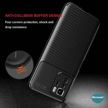 Microsonic Xiaomi Poco X3 GT Kılıf Legion Series Lacivert