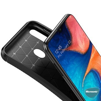 Microsonic Samsung Galaxy M10S Kılıf Legion Series Siyah