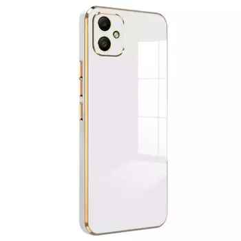 Microsonic Samsung Galaxy A06 Kılıf Olive Plated Beyaz