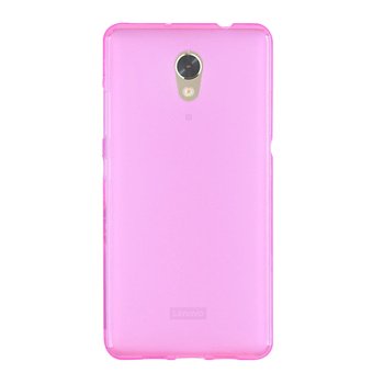 CaseUp Lenovo Vibe P2 Kılıf Transparent Soft Pembe