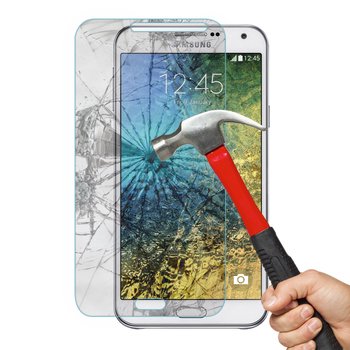 CaseUp Samsung Galaxy E5 Kırılmaz Ekran Koruyucu Film