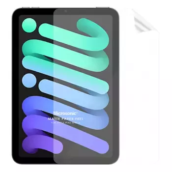 Microsonic Apple iPad Mini 7 (A2993-A2995) Paper Feel Kağıt Dokulu Mat Ekran Koruyucu
