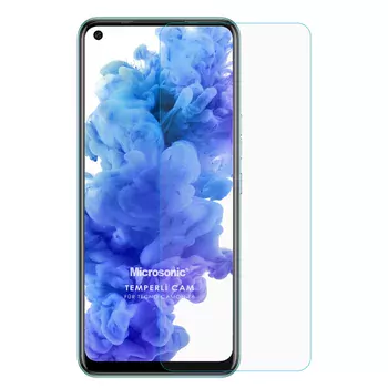 Microsonic TECNO Camon 16 Tempered Glass Cam Ekran Koruyucu