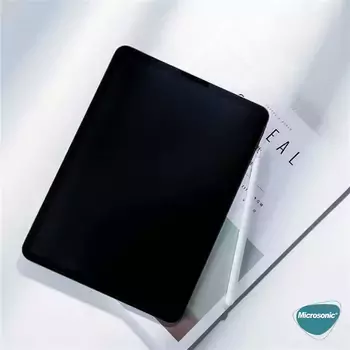 Microsonic Apple iPad Mini 7 (A2993-A2995) Matte Nano Glass Cam Ekran Koruyucu
