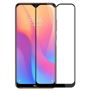 Microsonic Xiaomi Redmi 8A Kavisli Temperli Cam Ekran Koruyucu Film Siyah