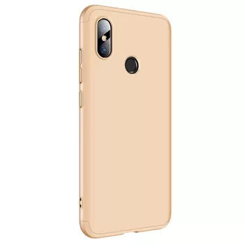 Microsonic Xiaomi Mi 8 SE Kılıf Double Dip 360 Protective Gold