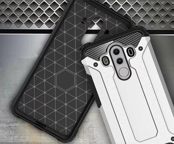 Microsonic Huawei Mate 10 Pro Kılıf Rugged Armor Gümüş