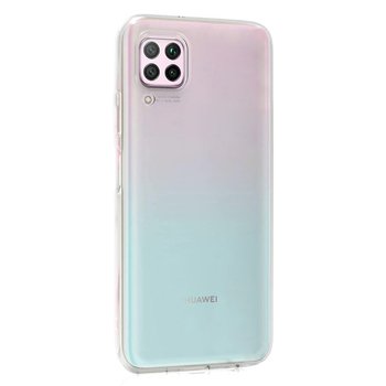 Microsonic Huawei P40 Lite Kılıf Transparent Soft Beyaz