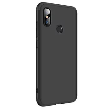 Microsonic Xiaomi Mi 8 Kılıf Double Dip 360 Protective Siyah