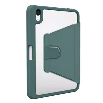 Microsonic Apple iPad Mini 7 Kılıf (A2993-A2995) Regal Folio Koyu Yeşil