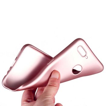 CaseUp Oppo A12 Kılıf Matte Surface Rose Gold