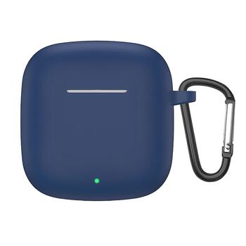 Microsonic Huawei FreeClip 2 Kılıf Askılı Mat Silikon Lacivert