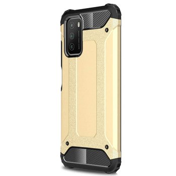 Microsonic Xiaomi Poco M3 Kılıf Rugged Armor Gold