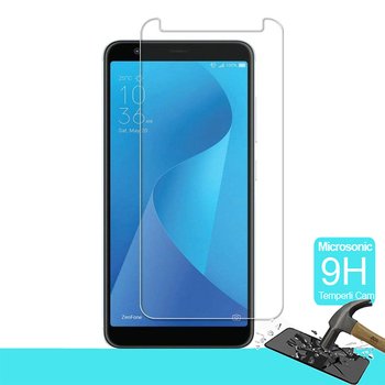 Microsonic Asus Zenfone Max Plus M1 ZB570TL Temperli Cam Ekran Koruyucu Film