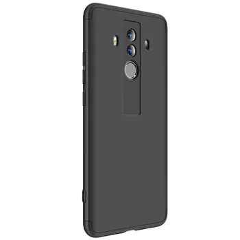 Microsonic Huawei Mate 10 Pro Kılıf Double Dip 360 Protective Siyah