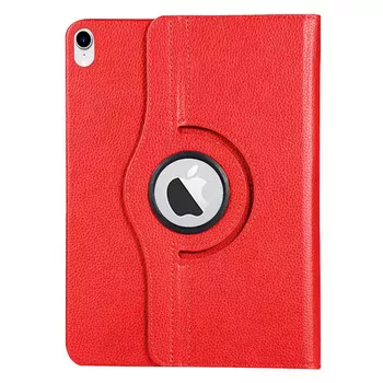 Microsonic Apple iPad Mini 7 Kılıf (A2993-A2995) 360 Rotating Stand Deri Kırmızı