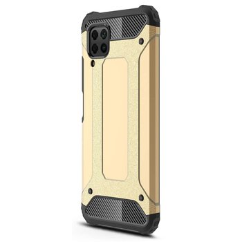 Microsonic Huawei P40 Lite Kılıf Rugged Armor Gold