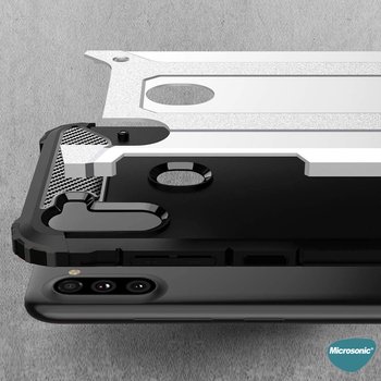 Microsonic Samsung Galaxy A11 Kılıf Rugged Armor Kırmızı