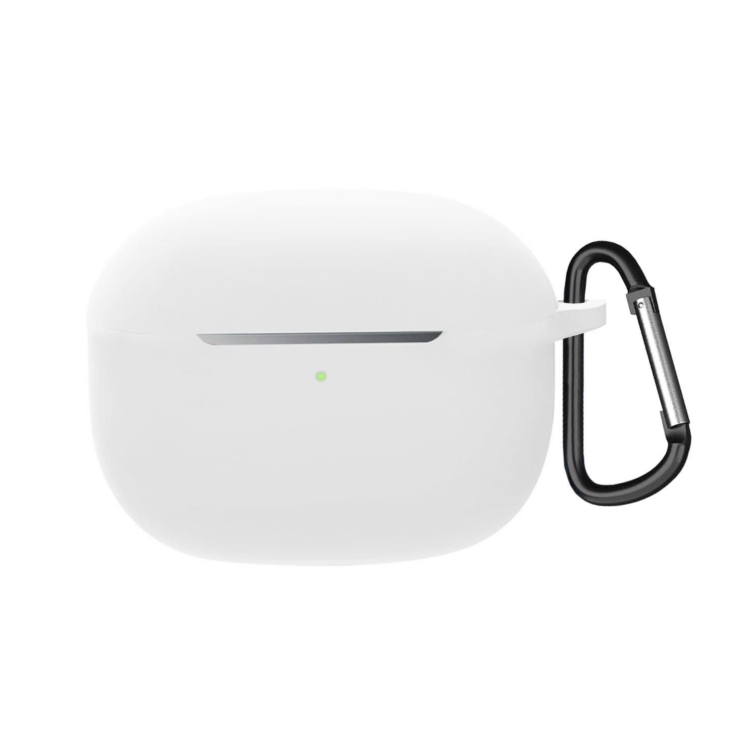 Microsonic Huawei FreeBuds SE 4 ANC Mat Silikon Kılıf Beyaz