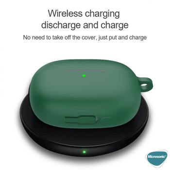 Microsonic Huawei FreeBuds SE 4 ANC Mat Silikon Kılıf Lacivert