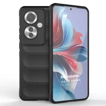 Microsonic Oppo Reno 11F Kılıf Oslo Prime Siyah