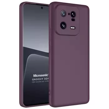 Microsonic Xiaomi Mi 13 Pro Kılıf Groovy Soft Mor