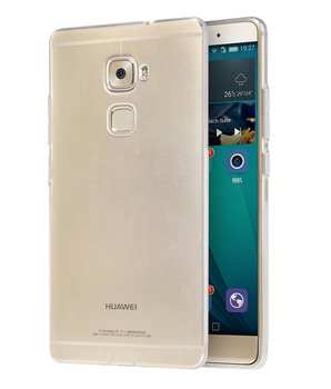 Caseup Huawei Mate S Kılıf Transparent Soft Beyaz