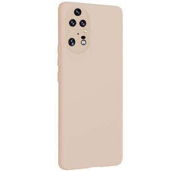 Microsonic Huawei P50 Pro Kılıf Matte Silicone Gold