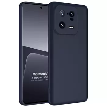 Microsonic Xiaomi Mi 13 Pro Kılıf Groovy Soft Lacivert