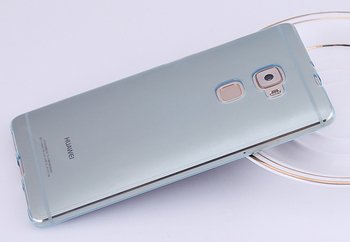 Caseup Huawei Mate S Kılıf Transparent Soft Mavi