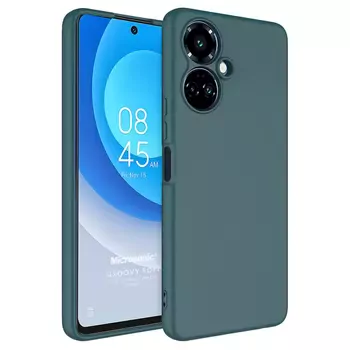 Microsonic TECNO Camon 19 Pro Kılıf Groovy Soft Koyu Yeşil