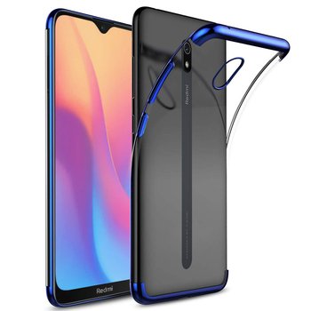 Microsonic Xiaomi Redmi 8A Kılıf Skyfall Transparent Clear Mavi