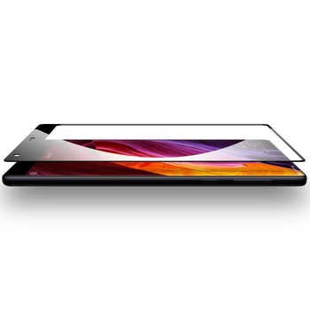 Microsonic Xiaomi Mi Mix 2S Kavisli Temperli Cam Ekran Koruyucu Film Siyah