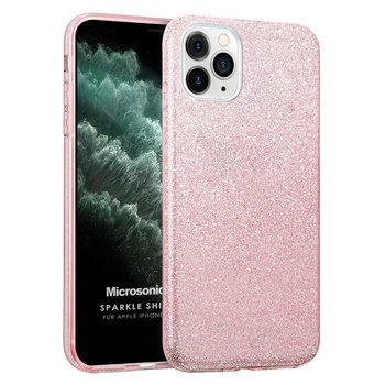 Microsonic Apple iPhone 11 Pro Max Kılıf Sparkle Shiny Rose Gold