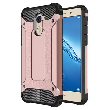 Microsonic Huawei Y7 Prime Kılıf Rugged Armor Rose Gold