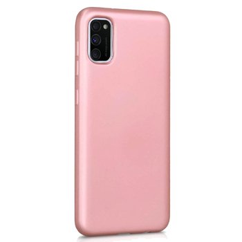 CaseUp Samsung Galaxy A41 Kılıf Matte Surface Rose Gold