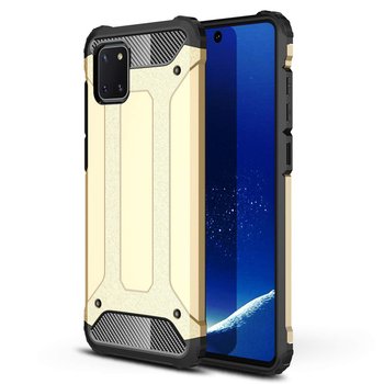 Microsonic Samsung Galaxy A81 Kılıf Rugged Armor Gold