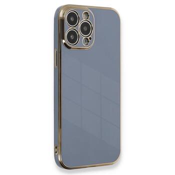 Microsonic Apple iPhone 13 Pro Kılıf Olive Plated Lavanta Grisi