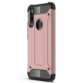 Microsonic Huawei Honor 9X Kılıf Rugged Armor Rose Gold