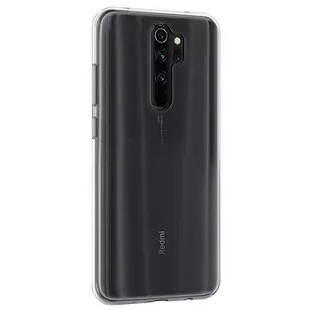 Microsonic Xiaomi Redmi Note 8 Pro Kılıf Transparent Soft Beyaz