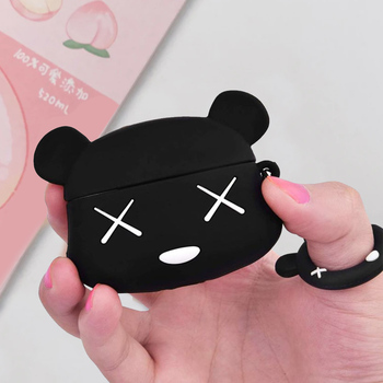 Microsonic AirPods Pro 3 Kılıf Cartoon Figürlü Silikon Crtn-Fgr-Kws