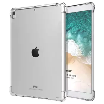 Microsonic Apple iPad Pro 10.5 Kılıf (A1701-A1709-A1852) Shock Absorbing Şeffaf