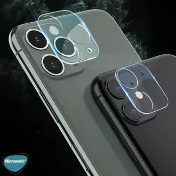 Microsonic Apple iPhone 11 Pro Max (6.5'') Kamera Lens Koruma Camı