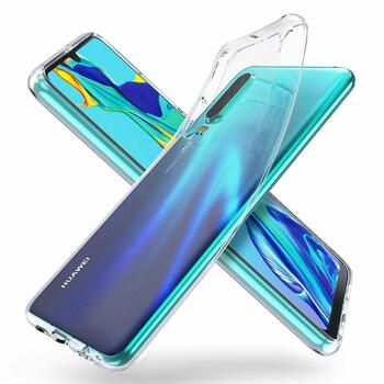 Microsonic Huawei P30 Kılıf Transparent Soft Beyaz