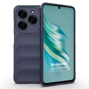 Microsonic Infinix Hot 40 Pro Kılıf Oslo Prime Lacivert
